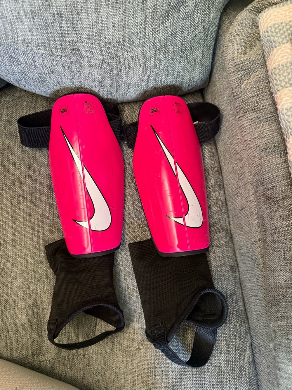 Girls Nike shin guards
